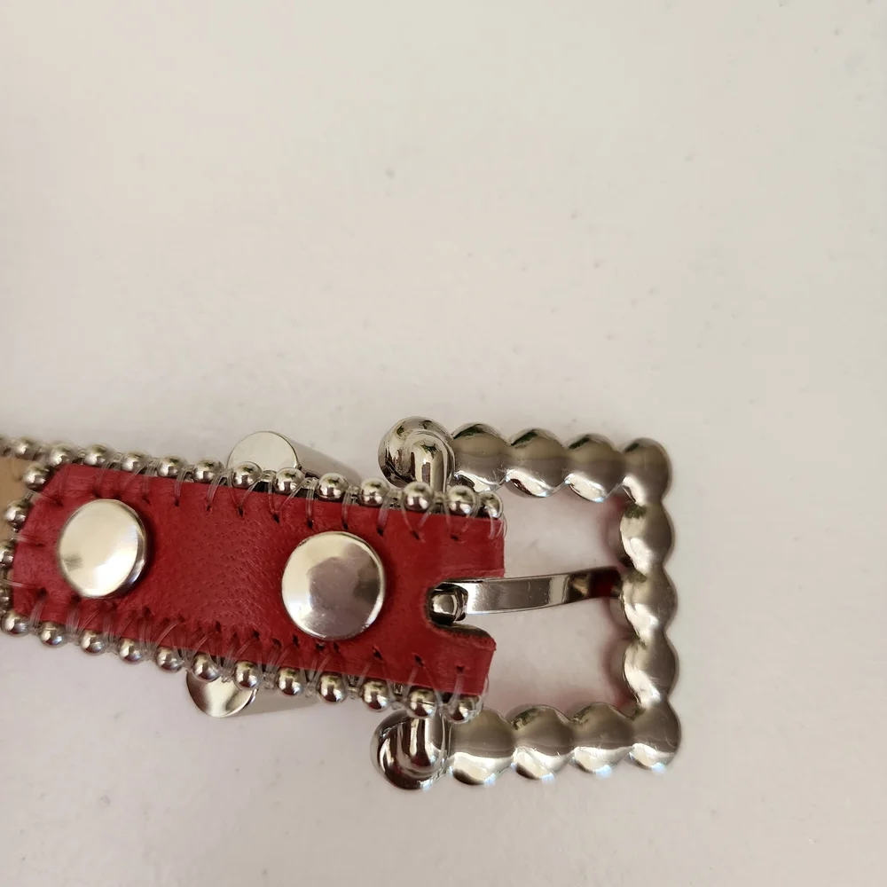 b.b. Simon Red Swarovski Crystal Kids Belt